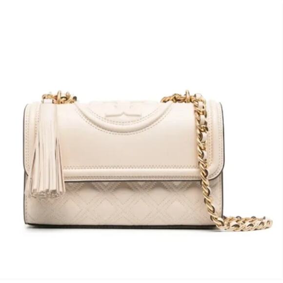 Tory Burch Handbags - NEW Tory Burch Quilted Fleming Leather Convertible Shoulder Bag